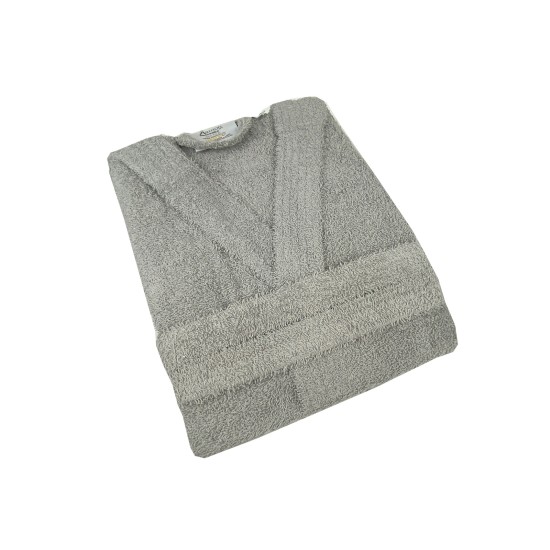 Μπουρνούζι Με Κουκούλα Grey