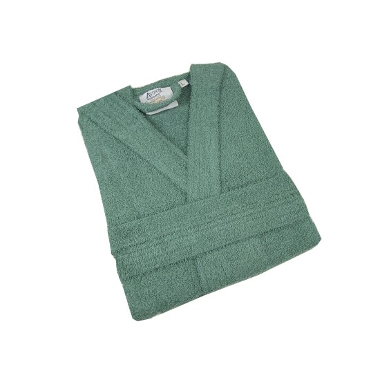 Μπουρνούζι Με Κουκούλα Green