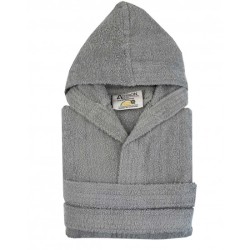 Παιδικό Μπουρνούζι με  Κουκούλα Grey