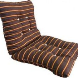 Μαξιλάρι Καρέκλας Κήπου Linea Home με Πλάτη Μπαμπού Sienna 50x100cm Καφέ