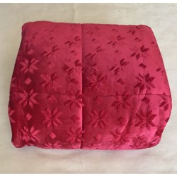 ΚΟΥΒΕΡΤΟΠΑΠΛΩΜΑ ΗΜΙΔΙΠΛΟ 180X240 ADAM HOME (500) RED