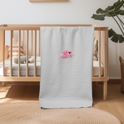 ΚΟΥΒΕΡΤΑ ΠΙΚΕ ΚΟΥΝΙΑΣ 110X140 ADAM HOME QUEEN GREY