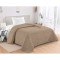 ΚΟΥΒΕΡΛΙ MICROFIBER ΜΟΝΟ 160X240 ADAM HOME GLORIA MOCHA