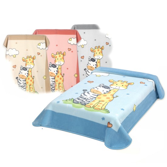 ΚΟΥΒΕΡΤΑ ΙΣΠΑΝΙΑΣ ΚΟΥΝΙΑΣ 110X140 BELPLA STER 637 BLUE