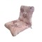 ΜΑΞΙΛΑΡΙ ΚΑΘΙΣΜΑ ΜΕ ΠΛΑΤΗ ΜΠΑΜΠΟΥ 50Χ100 EDEN DUSTY PINK LINEAHOME