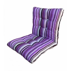 ΜΑΞΙΛΑΡΙ ΚΑΘΙΣΜΑ ΜΕ ΠΛΑΤΗ ΜΠΑΜΠΟΥ 50Χ100 VIOLET ΜΩΒ LINEAHOME