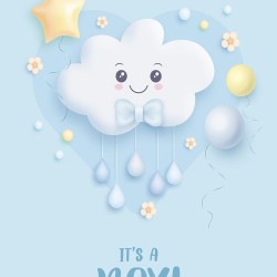 ΔΙΑΔΡΟΜΟΣ ΑΝΤΙΟΛΙΣΘΗΤΙΚΟΣ 42800 IT’S A BOY LINEAHOME
