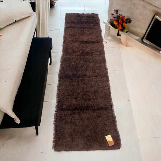 ΔΙΑΔΡΟΜΟΣ  SHAGGY ΚΑΦΕ ΔΙΠΛΗΣ ΟΨΗΣ 65Χ240 LINEAHOME