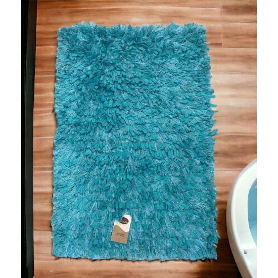 ΠΑΤΑΚΙ  SHAGGY CHENILLE ΤΥΡΚΟΥΑΖ  60Χ90 50Χ80 LINEAHOME