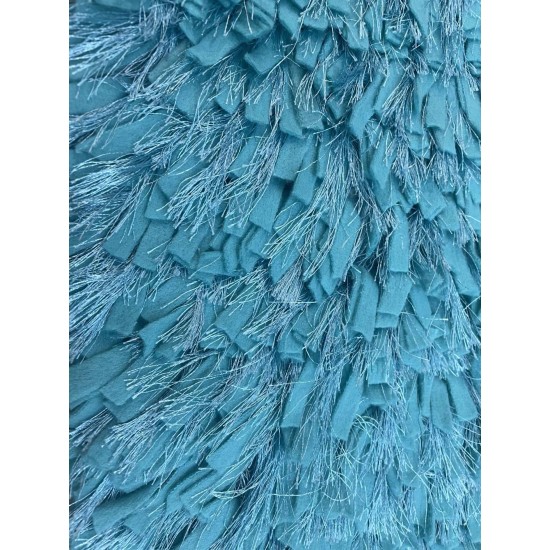 ΠΑΤΑΚΙ  SHAGGY CHENILLE ΤΥΡΚΟΥΑΖ  60Χ90 50Χ80 LINEAHOME