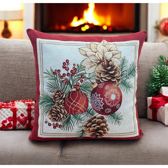 ΧΡΙΣΤΟΥΓΕΝΝΙΑΤΙΚΗ ΜΑΞΙΛΑΡΟΘΗΚΗ ΣΤΟΦΑ ΙΣΠΑΝΙΑΣ SLED 45Χ45 LINEAHOME