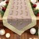 ΧΡΙΣΤΟΥΓΕΝΝΙΑΤΙΚΗ ΤΡΑΒΕΡΣΑ SANTA SNOW  ΕΚΡΟΥ 45X170 45Χ170 LINEAHOME