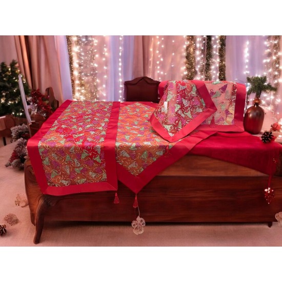 ΧΡΙΣΤΟΥΓΕΝΝΙΑΤΙΚΟ ΚΑΡΕ ΣΕΤ 7ΤΜΧ FRASER LINEAHOME