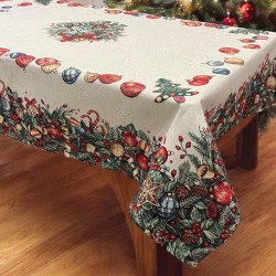 ΧΡΙΣΤΟΥΓΕΝΝΙΑΤΙΚΟ ΤΡΑΠΕΖΟΜΑΝΤΗΛΟ ΣΤΟΦΑ ΙΣΠΑΝΙΑΣ  PRESENTS LINEAHOME