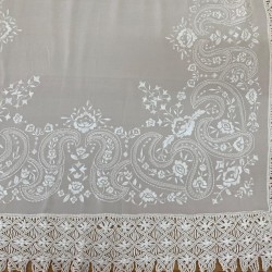 ΣΕΤ  ΚΑΡΕ 4TMX ΜΕ ΚΕΝΤΗΜΑ ΧΕΙΡΟΣ PURE 100% CREPE SILK CRETA LINEAHOME