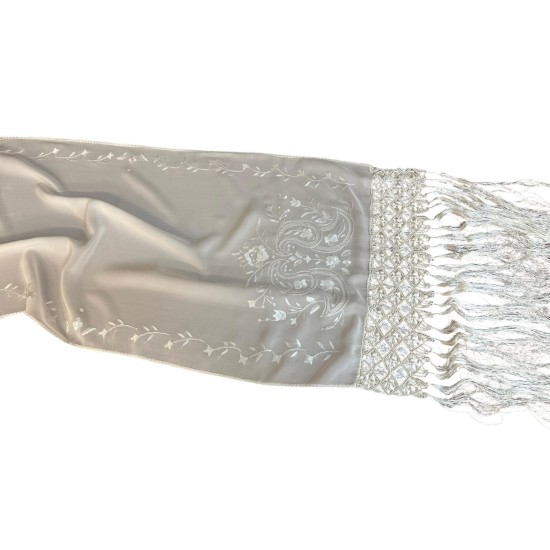 ΤΡΑΒΕΡΣΑ CREPE SILK ΜΕ ΚΕΝΤΗΜΑ ΧΕΙΡΟΣ AERIA 45X110 LINEAHOME