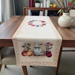 ΤΡΑΒΕΡΣΑ  ΣΤΟΦΑ ΙΣΠΑΝΙΑΣ ΠΑΣΧΑΛΙΝΟ EASTERN DUCK 45Χ140 LINEAHOME