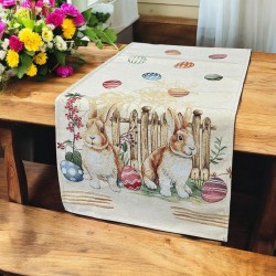 ΤΡΑΒΕΡΣΑ  ΣΤΟΦΑ ΙΣΠΑΝΙΑΣ ΠΑΣΧΑΛΙΝΟ EASTERN EGGS  45Χ140 LINEAHOME