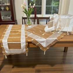 ΣΕΤ ΚΑΡΕ 4ΤΜΧ. ΟΡΓΑΝΤΖΑ ΖΑΚΑΡ ΜΕ ΦΑΣΑ SERENITY LINEAHOME