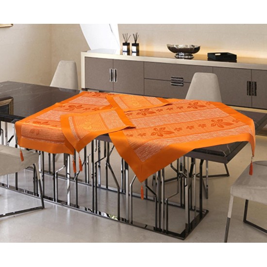 ΣΕΤ ΚΑΡΕ 4ΤΜΧ. ΣΑΤΙΝΕ ΖΑΚΑΡ ΜΕ ΦΑΣΑ ORANGE BLOSSOM LINEAHOME