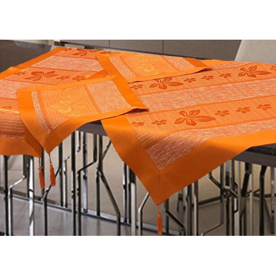 ΣΕΤ ΚΑΡΕ 4ΤΜΧ. ΣΑΤΙΝΕ ΖΑΚΑΡ ΜΕ ΦΑΣΑ ORANGE BLOSSOM LINEAHOME