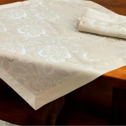 ΣΕΤ ΚΑΡΕ 7ΤΜΧ. ROSES ΖΑΚΑΡ ΜΕ ΦΑΣΑ ΜΠΕΖ LINEAHOME