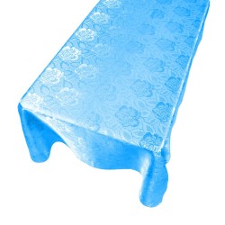 ΑΛΕΚΙΑΣΤΟ ΤΡΑΠΕΖΟΜΑΝΤΗΛΟ ROSES 140Χ180 ΓΑΛΑΖΙΟ LINEAHOME