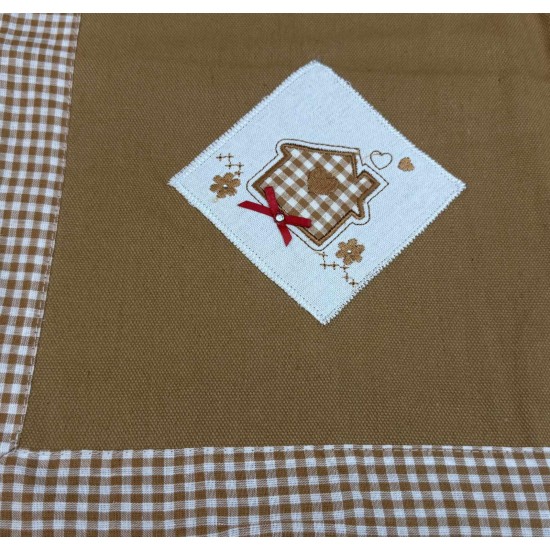 ΚΑΡΕ ΚΕΝΤΗΜΕΝΟ ΑΠΛΙΚΕ ΜΕ ΦΑΣΑ HOME ΜΟΚΑ 90Χ90 LINEAHOME