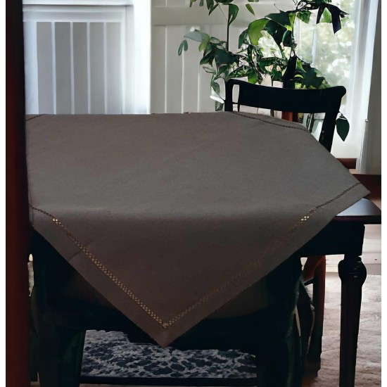 ΚΑΡΕ ΛΙΝΟ 85Χ85 ΜΕ ΑΖΟΥΡ ΧΕΙΡΟΣ  IVY 3688A ΚΑΦΕ LINEAHOME