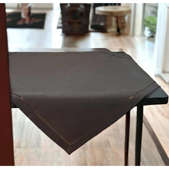 ΚΑΡΕ ΛΙΝΟ 85Χ85 ΜΕ ΑΖΟΥΡ ΧΕΙΡΟΣ  IVY 3688A ΚΑΦΕ LINEAHOME