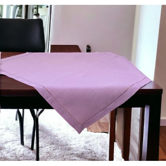 ΚΑΡΕ ΛΙΝΟ 85Χ85 ΜΕ ΑΖΟΥΡ ΧΕΙΡΟΣ IVY 3688A ΛΙΛΑ LINEAHOME