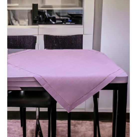 ΚΑΡΕ ΛΙΝΟ 85Χ85 ΜΕ ΑΖΟΥΡ ΧΕΙΡΟΣ IVY 3688A ΛΙΛΑ LINEAHOME