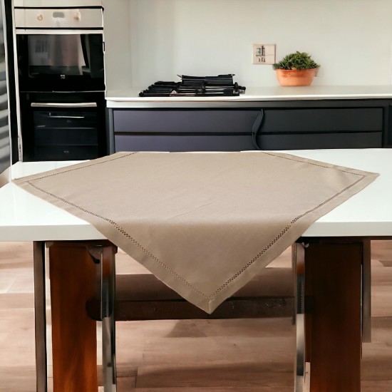 ΚΑΡΕ ΛΙΝΟ 85Χ85 ΜΕ ΑΖΟΥΡ ΧΕΙΡΟΣ IVY 3688A ΜΟΚΑ LINEAHOME