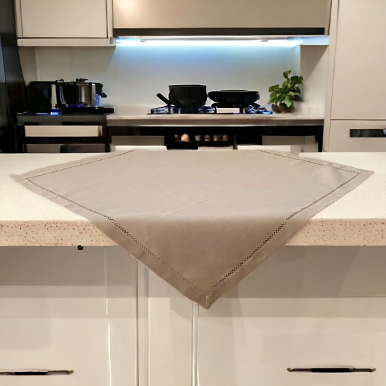 ΚΑΡΕ ΛΙΝΟ 85Χ85 ΜΕ ΑΖΟΥΡ ΧΕΙΡΟΣ IVY 3688A ΜΟΚΑ LINEAHOME