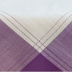 ΚΑΡΕ ΛΙΝΟ 85Χ85 ΜΕ ΦΑΣΑ ΔΙΧΡΩΜΟ FLEUR 5580 ΛΙΛΑ LINEAHOME