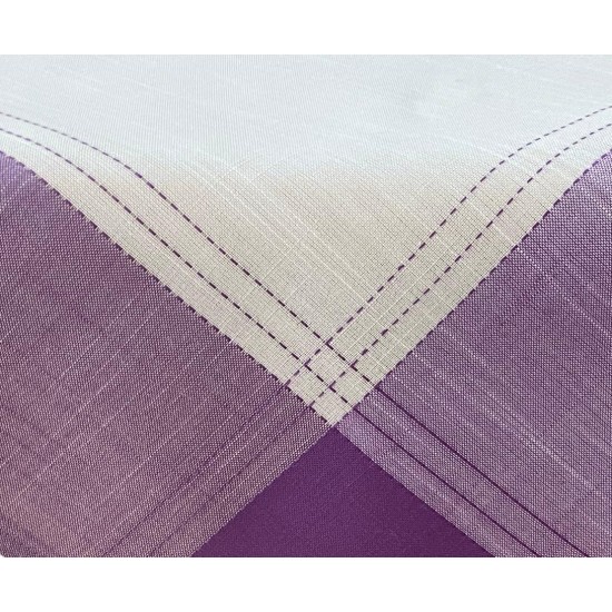 ΚΑΡΕ ΛΙΝΟ 85Χ85 ΜΕ ΦΑΣΑ ΔΙΧΡΩΜΟ FLEUR 5580 ΛΙΛΑ LINEAHOME