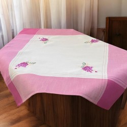 ΚΑΡΕ ΛΙΝΟ 85Χ85 ΜΕ ΚΕΝΤΗΜΑ  GRAPE 15580-3 LINEAHOME