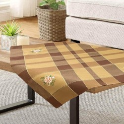 ΚΑΡΕ ΛΙΝΟ 85Χ85 ΜΕ ΚΕΝΤΗΜΑ  ROSA 11288 ΚΑΦΕ LINEAHOME