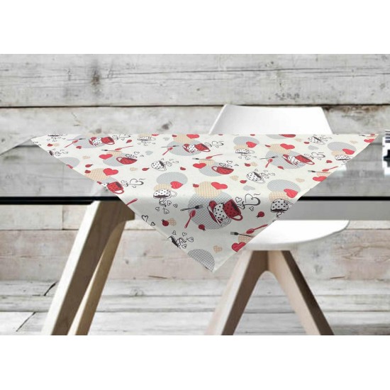 ΚΑΡΕ ΛΟΝΕΤΑ HEARTS 90X90 LINEAHOME