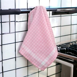 ΠΕΤΣΕΤΑ ΚΟΥΖΙΝΑΣ ΚΑΡΩ WINDOW ΡΟΖ 100% ΒΑΜΒΑΚΕΡΗ 50Χ70 LINEAHOME