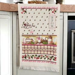 ΠΟΤΗΡΟΠΑΝΟ ΒΑΜΒΑΚΕΡΟ 100%  40Χ60 CHERRY LINEAHOME