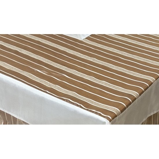 ΤΡΑΠΕΖΟΜΑΝΤΗΛΟ ΒΟΥΑΛ  OLIVIER 140X180 LINEAHOME