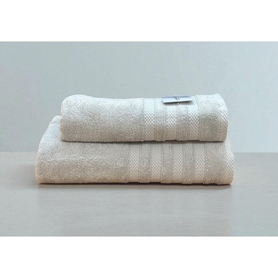 ΠΕΤΣΕΤΑ VERONA ΑΣΗΜΙ 480gr/m² 100% BAMBAKI 70Χ140 LINEAHOME