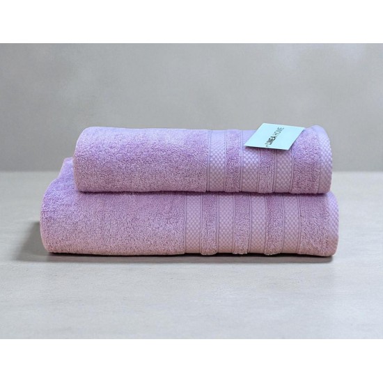 ΠΕΤΣΕΤΑ VERONA ΛΙΛΑ 480gr/m² 100% BAMBAKI 70Χ140 LINEAHOME