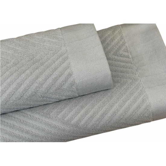 ΠΕΤΣΕΤΑ ΖΑΚΑΡ 100% BAMBAKI ΠΕΝΙΕ 550gr/m² DIAMOND ΑΣΗΜΙ LINEAHOME