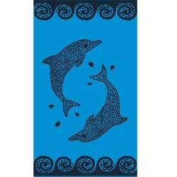 ΠΕΤΣΕΤΑ ΘΑΛΑΣΣΗΣ 86Χ160 DOLPHIN LINEAHOME