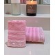 ΣΕΤ ΠΕΤΣΕΤΕΣ 2ΤΜΧ ΜΕ ΔΑΝΤΕΛΑ DUSTY PINK ΣΕ ΚΟΥΤΙ 50Χ90+70Χ140 LINEAHOME