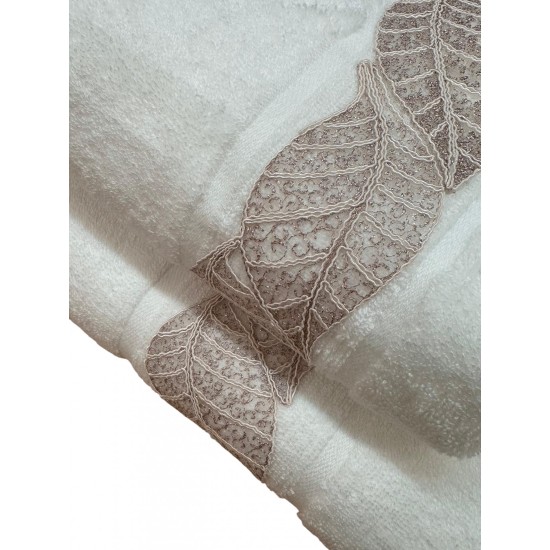 ΣΕΤ ΠΕΤΣΕΤΕΣ 2ΤΜΧ ΜΕ ΔΑΝΤΕΛΑ  ΕΚΡΟΥ ARLES  ΣΕ ΚΟΥΤΙ 50Χ90+70Χ140 LINEAHOME