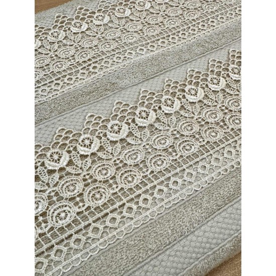 ΣΕΤ ΠΕΤΣΕΤΕΣ 2ΤΜΧ ΜΕ ΔΑΝΤΕΛΑ  ΜΠΕΖ ΣΕ ΚΟΥΤΙ 50Χ90+70Χ140 LINEAHOME