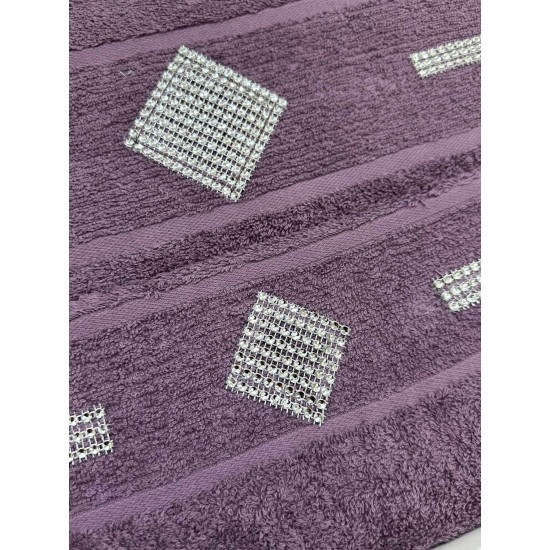 ΣΕΤ ΠΕΤΣΕΤΕΣ 2ΤΜΧ ΜΕ ΣΤΡΑΣ DIAMOND ΛΕΒΑΝΤΑ  ΣΕ ΚΟΥΤΙ 50Χ90+70Χ140 LINEAHOME